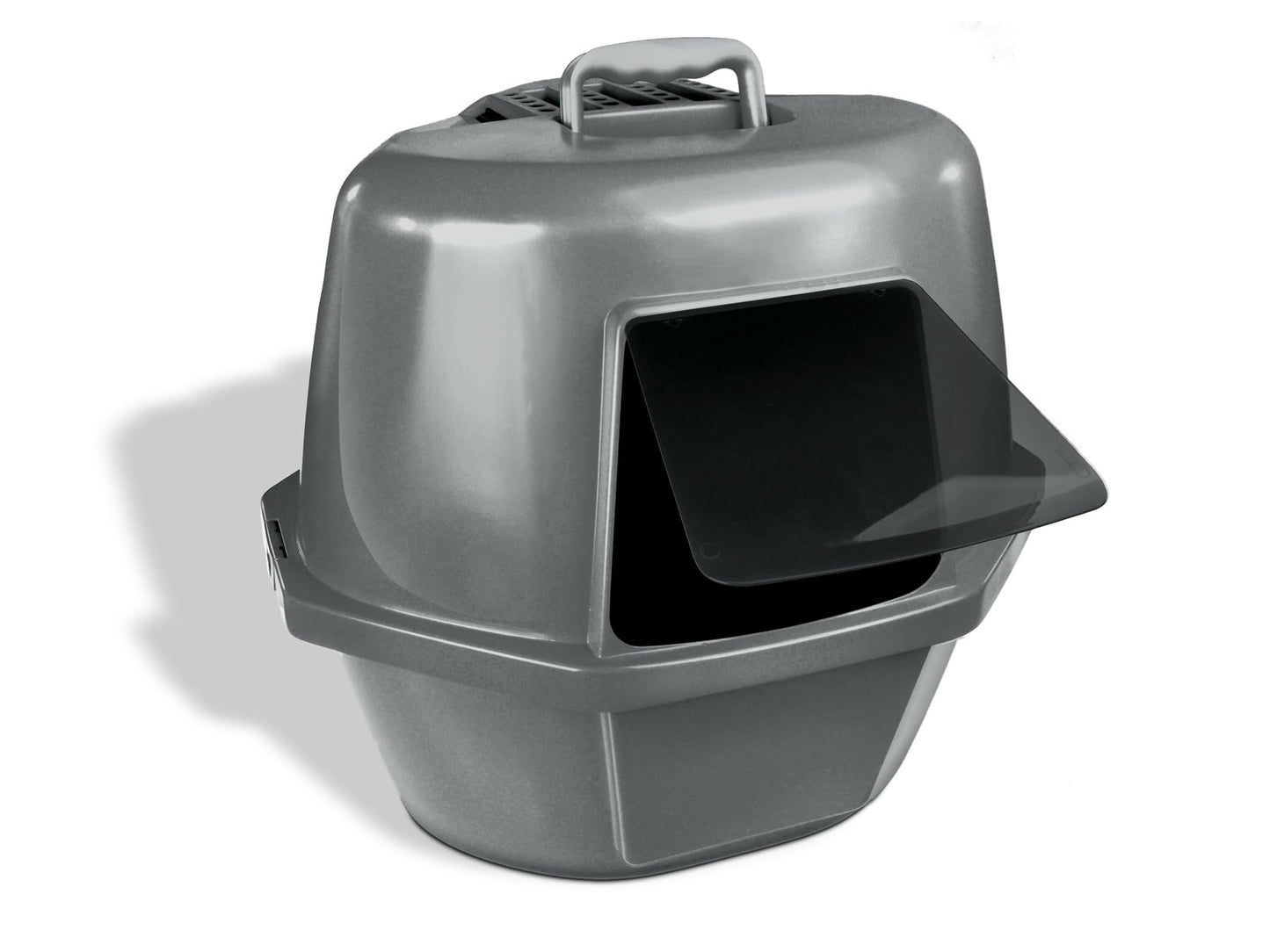 Van Ness Pets Odor Control Extra Large, Giant Enclosed Cat Pan with Odor Door, Hooded, Blue, CP7