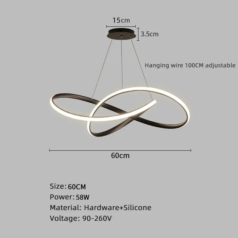 Modern Nordic LED Pendant Light for Dining Room