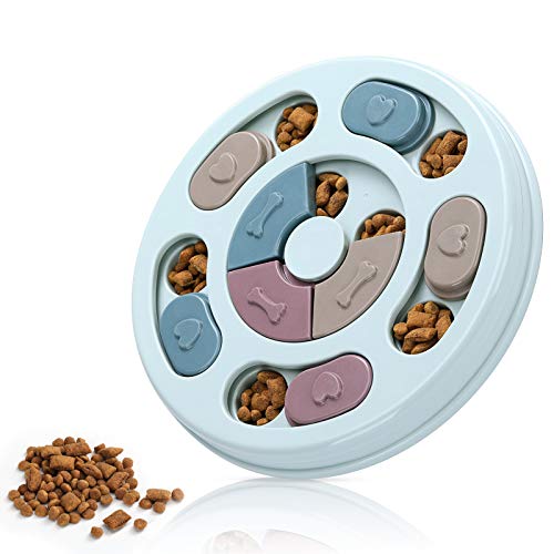 Interactive Dog Treat Puzzle Toy for Mental Stimulation and Slow Feeding
