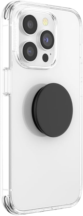 PopSockets Adhesive Phone Grip, Holder- Black