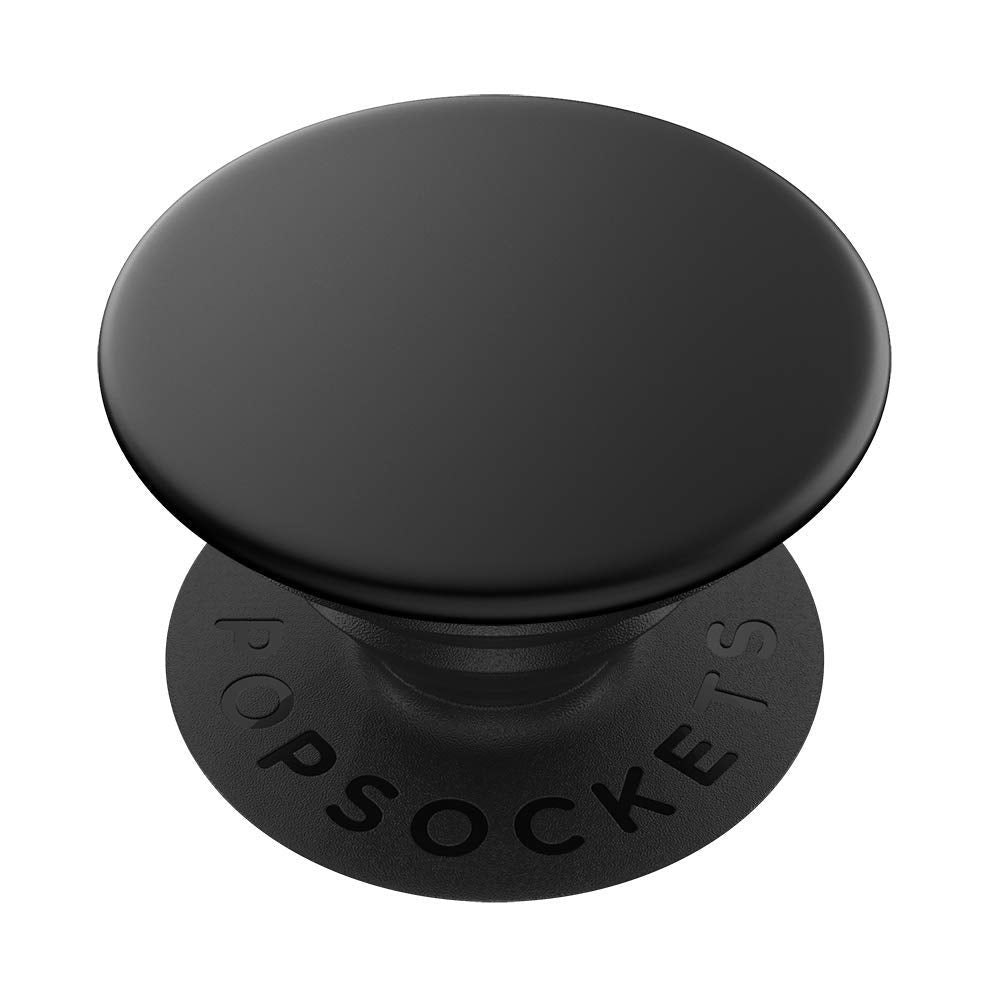 PopSockets Adhesive Phone Grip, Holder- Black