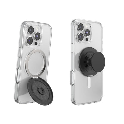 PopSockets Adhesive Phone Grip, Holder- Black
