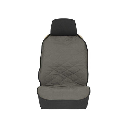 PetSafe Happy Ride Quilted Dog Car Seat Cover, Hammock, Black | Dog Hammock Seat Cover for Car, Scratch-Resistant Quilted, 4 Adjustable Headrest Straps, Nonslip Backing, Machine Washable