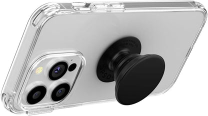 PopSockets Adhesive Phone Grip, Holder- Black