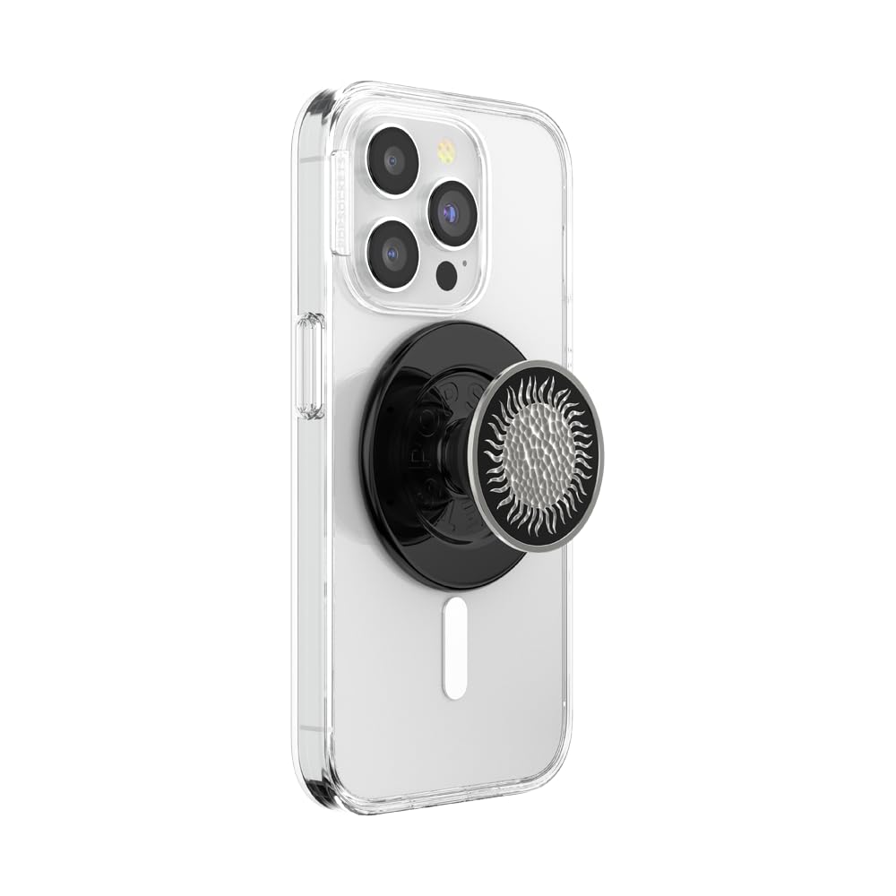 PopSockets Adhesive Phone Grip, Holder- Black