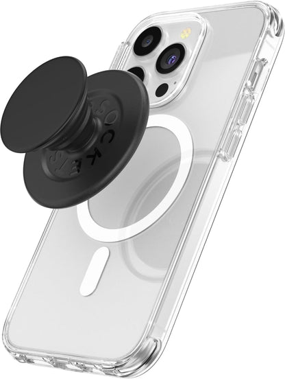 PopSockets Adhesive Phone Grip, Holder- Black