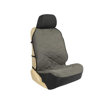 PetSafe Happy Ride Quilted Dog Car Seat Cover, Hammock, Black | Dog Hammock Seat Cover for Car, Scratch-Resistant Quilted, 4 Adjustable Headrest Straps, Nonslip Backing, Machine Washable