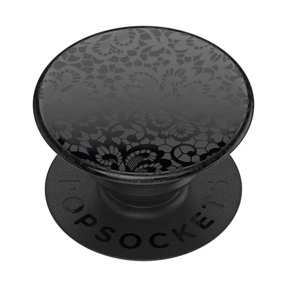 PopSockets Adhesive Phone Grip, Holder- Black