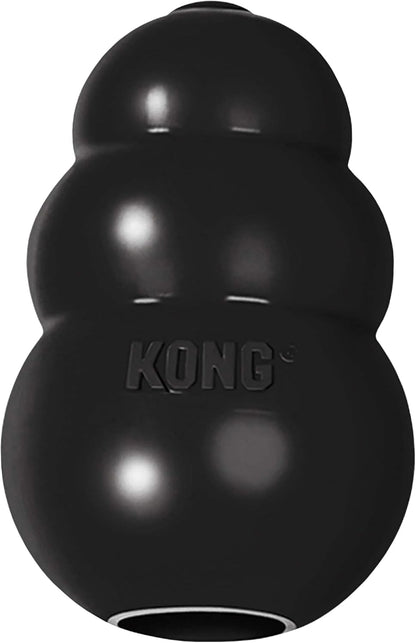 KONG Extreme Dog Toy, Durable Natural Rubber Chew, for Large Dogs | Treat-Filling Chew & Fetch Toy with Erratic Bounce, Made from KONG's Most Durable Natural Rubber for Power Chewers