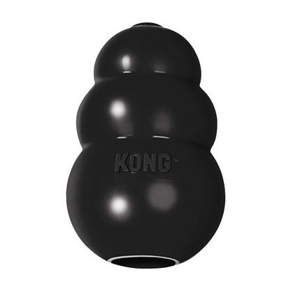 KONG Extreme Dog Toy, Durable Natural Rubber Chew, for Large Dogs | Treat-Filling Chew & Fetch Toy with Erratic Bounce, Made from KONG's Most Durable Natural Rubber for Power Chewers