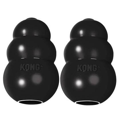 KONG Extreme Dog Toy, Durable Natural Rubber Chew, for Large Dogs | Treat-Filling Chew & Fetch Toy with Erratic Bounce, Made from KONG's Most Durable Natural Rubber for Power Chewers