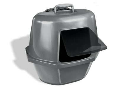 Van Ness Pets Odor Control Extra Large, Giant Enclosed Cat Pan with Odor Door, Hooded, Blue, CP7
