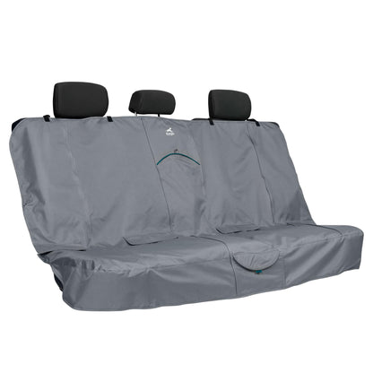 Kurgo Rover Hammock Seat Cover, Black, 55" Wide | Protects Seats from Muddy Paws & Pet Hair, Water & Stain Resistant, Secure Fit, Passenger-Friendly Opening, For Cars & SUVs