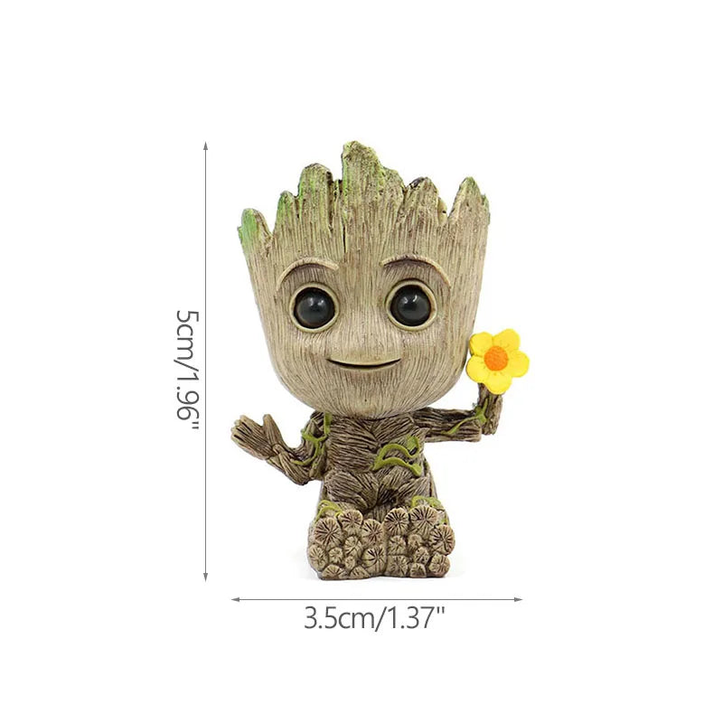 Mini Groot Figurine Decor