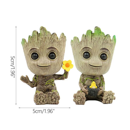 Mini Groot Figurine Decor