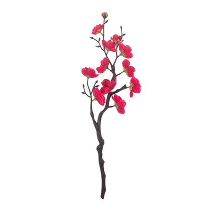 Artificial Plum and Peach Blossom Silk Flowers