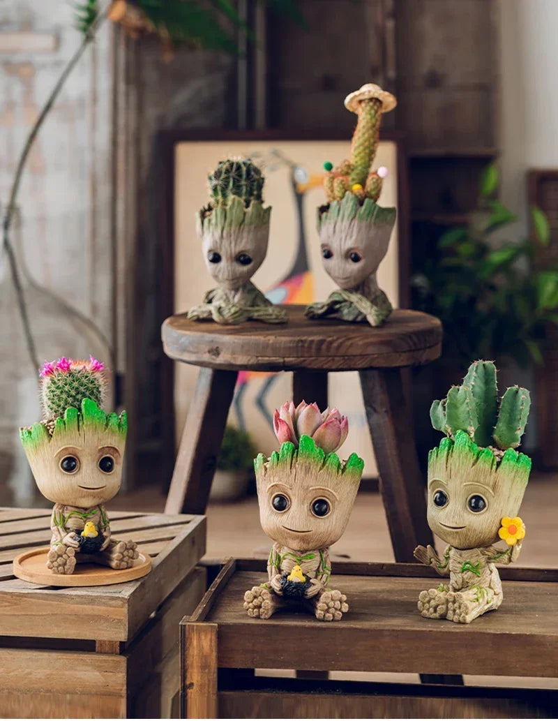 Mini Groot Figurine Decor