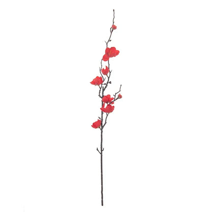 Artificial Plum and Peach Blossom Silk Flowers