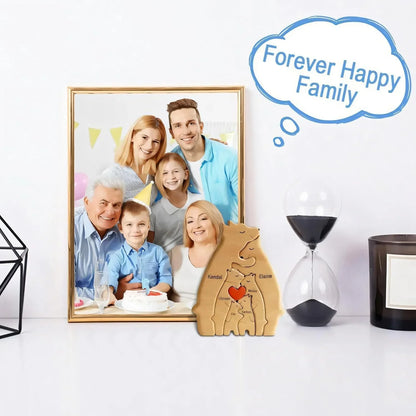 Personalized Wooden Family Puzzle