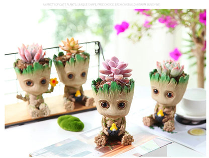 Mini Groot Figurine Decor