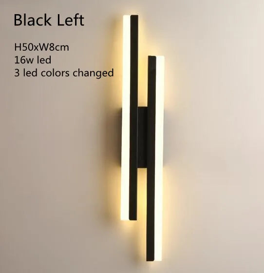 LED Copper Pipe Wall Lamp
