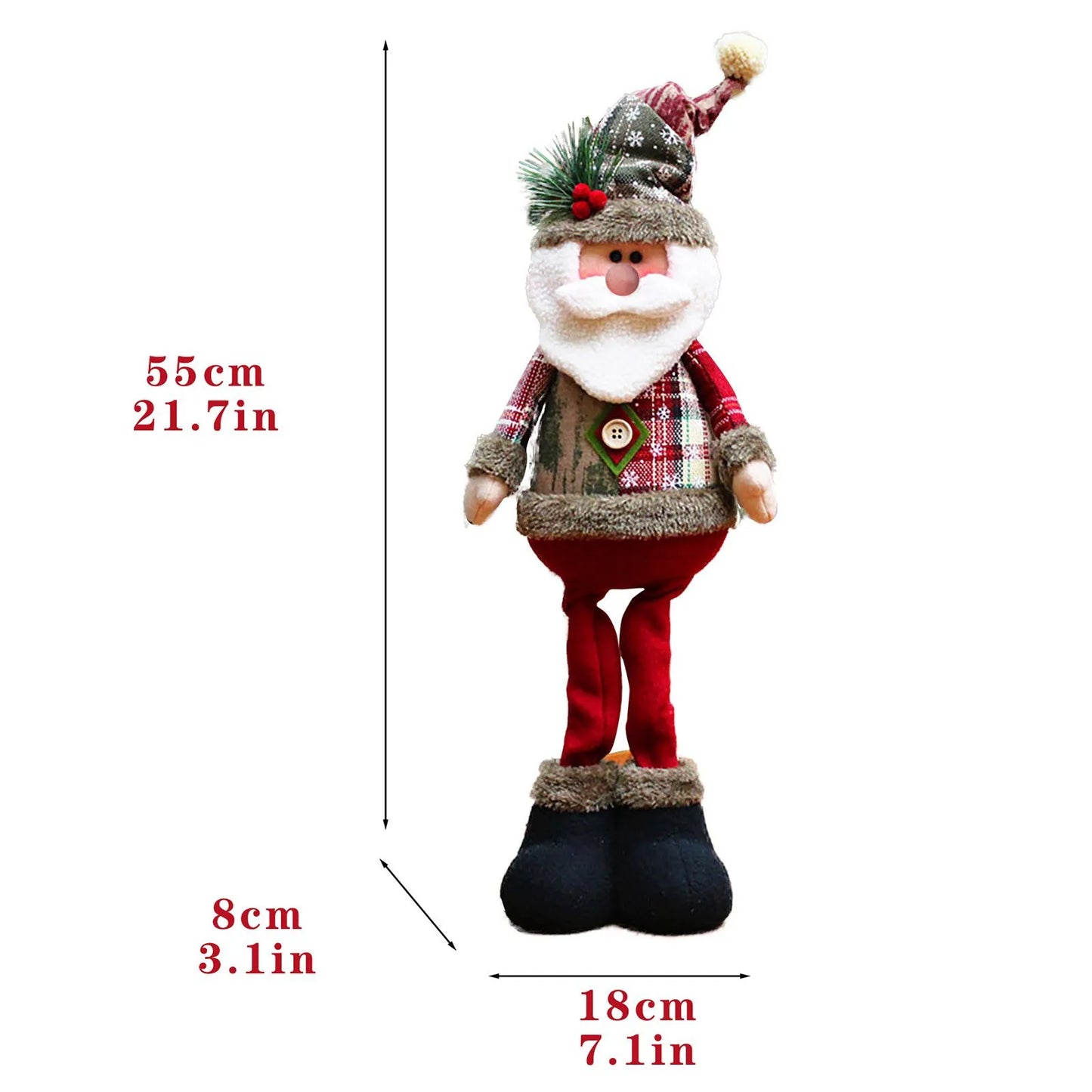 Big Christmas Plush Ornament