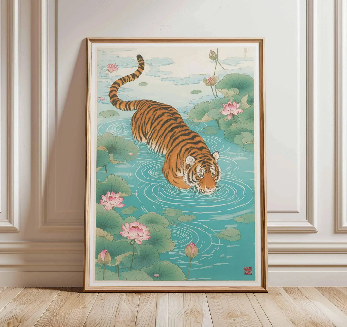 Japanese Animal Canvas Wall Art