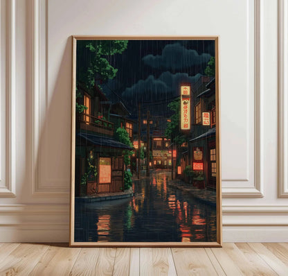 Japanese Animal Canvas Wall Art