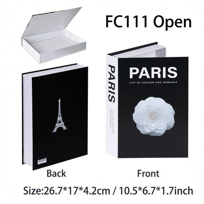 Luxury Fake Book Storage Box