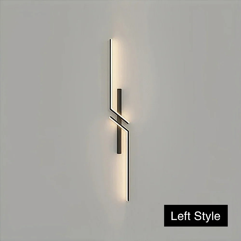 Modern LED Wall Lamp with Remote