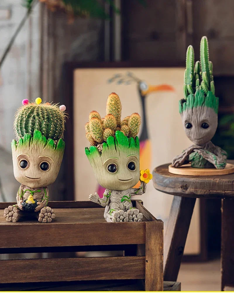 Mini Groot Figurine Decor