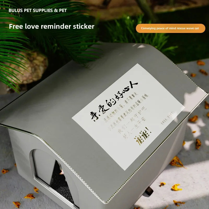 Waterproof Outdoor Pet House Foldable Warm Bed
