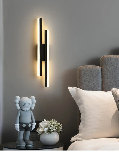 LED Copper Pipe Wall Lamp