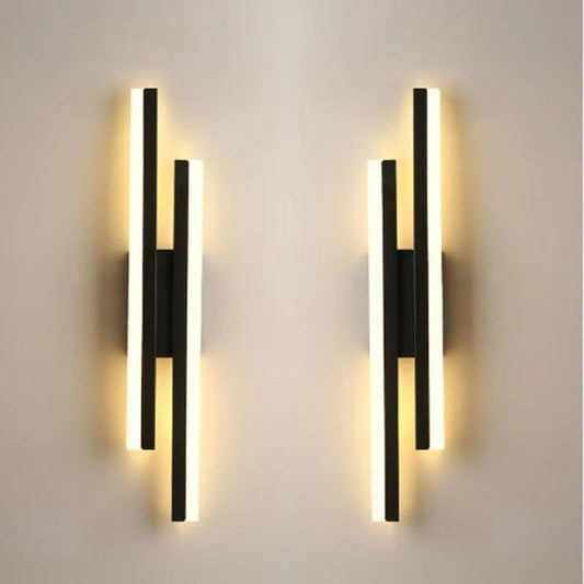 LED Copper Pipe Wall Lamp