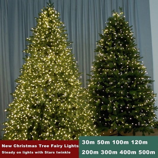 Twinkle Star Christmas Fairy String Lights Copper Wire