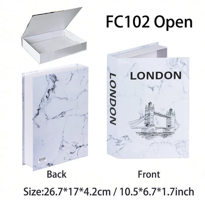 Luxury Fake Book Storage Box