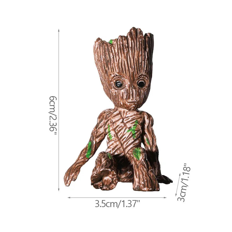Mini Groot Figurine Decor