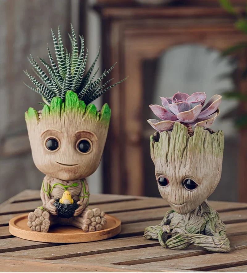 Mini Groot Figurine Decor