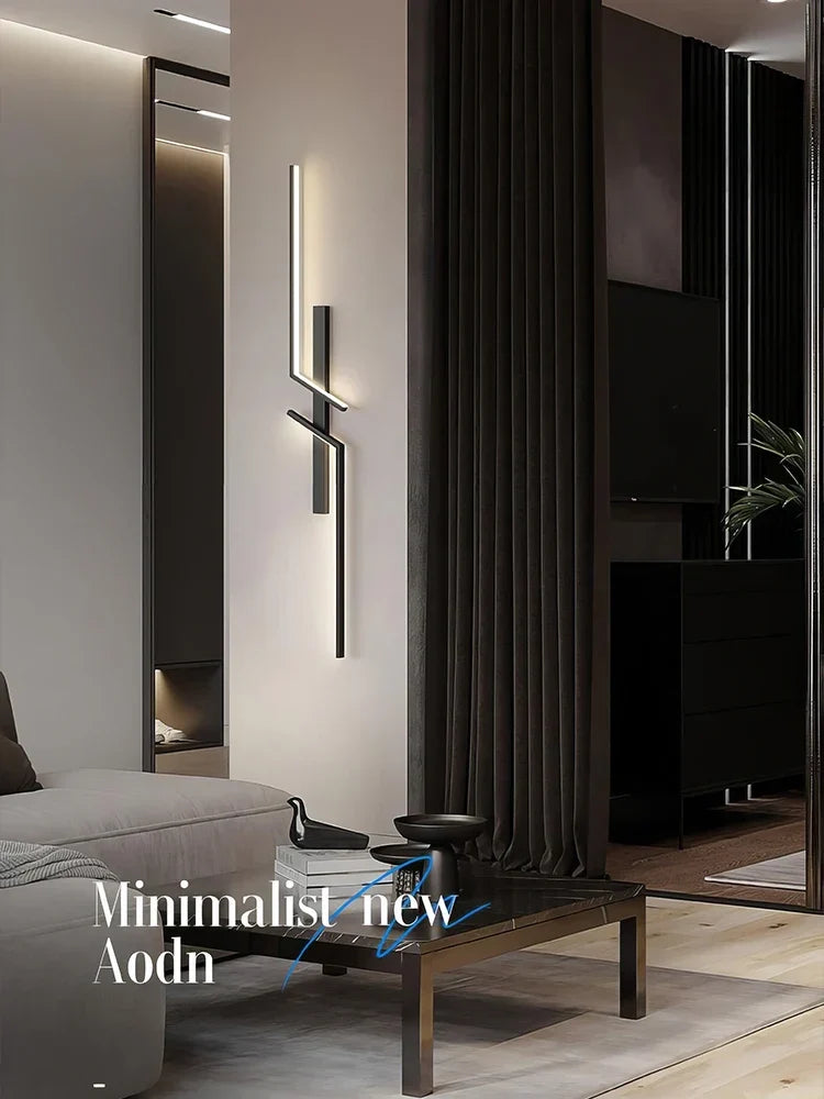 Modern LED Wall Lamp with Remote