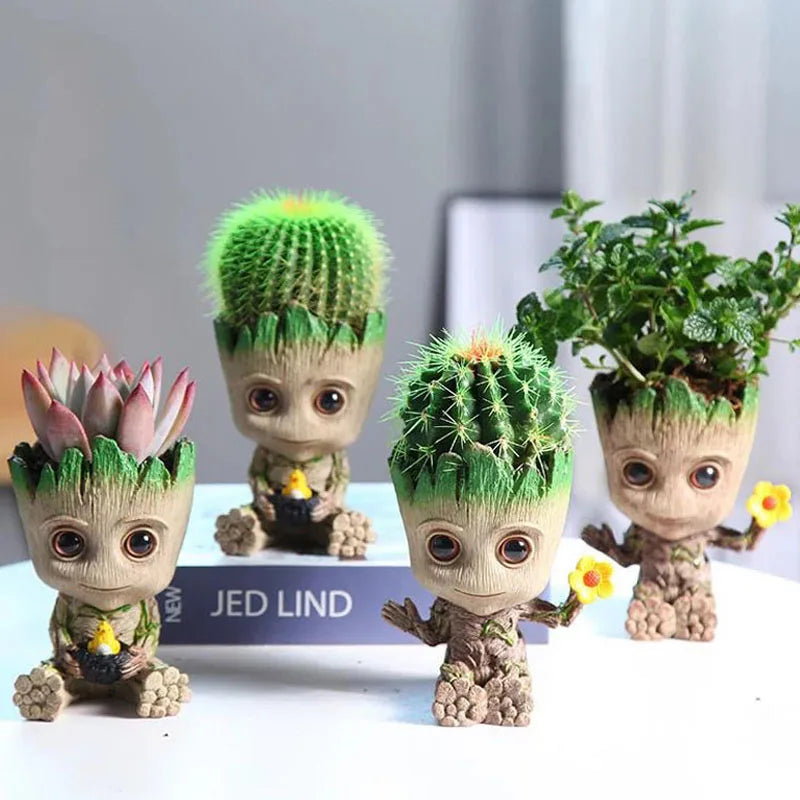 Mini Groot Figurine Decor
