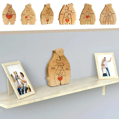Personalized Wooden Family Puzzle