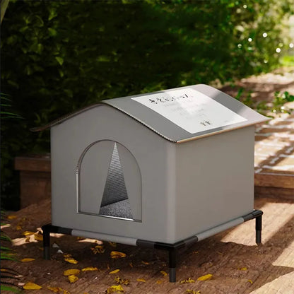 Waterproof Outdoor Pet House Foldable Warm Bed