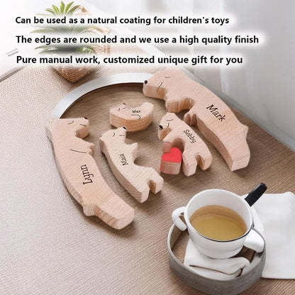 Personalized Wooden Family Puzzle