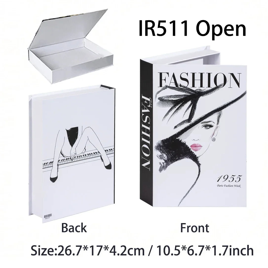 Luxury Fake Book Storage Box