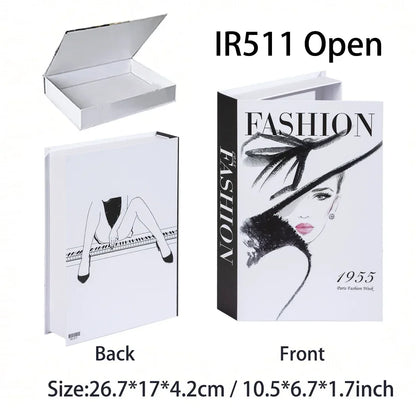 Luxury Fake Book Storage Box