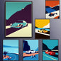 Classic 911 Car Canvas Poster