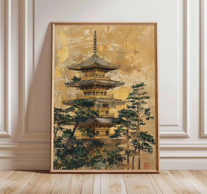 Japanese Animal Canvas Wall Art