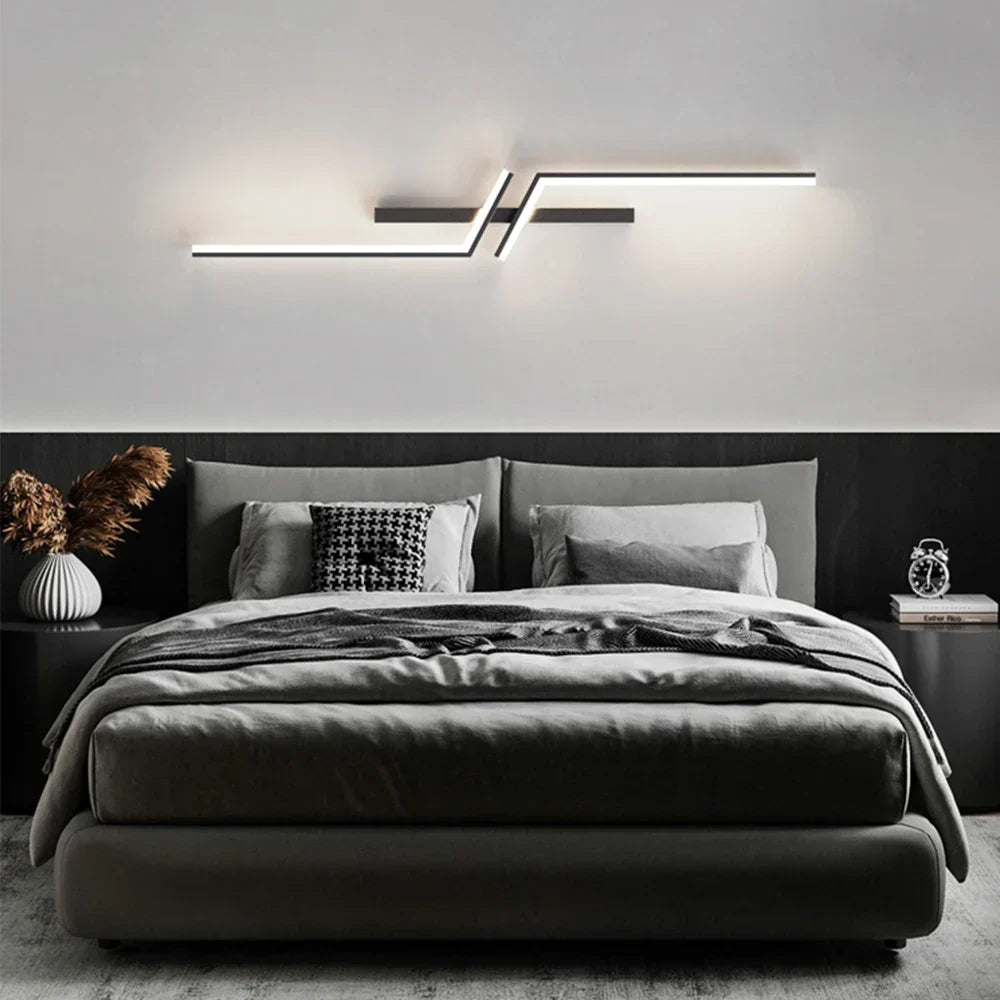 Modern LED Wall Lamp with Remote