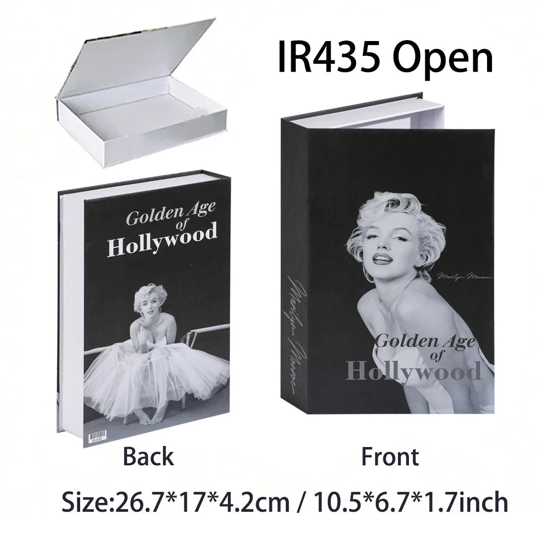 Luxury Fake Book Storage Box