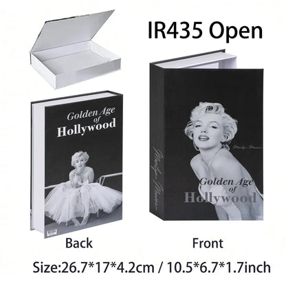 Luxury Fake Book Storage Box